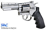 [4吋-白金銀]-SRC Titan 泰坦 Co2 全金屬左輪手槍 安全仿真彈殼